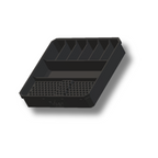 Milwaukee PACKOUT Slim Large 162 Bit & Small Parts Storage Bin - Black