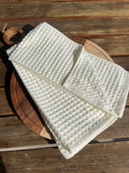 Verona Waffle Kitchen Towels - Set of 2