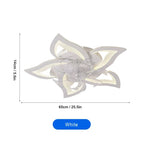 Modern Minimalist Led Ceiling Fan Lamp Smart Switch 65CM Ceiling Fans With Lights For Living Room Bedroom Home Decor Fan Lamp