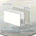 3D Realistic Mat Suitable Outdoor Bathroom Living Room Kitchen Yoga Studio Rectangular Entry Realistic Scenery Hand Modern Decor