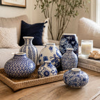Samira Blue Vases