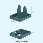 Foldable Pot Lid Rack Plastic Spoon Holder Stand Kitchen Supplies Organizer