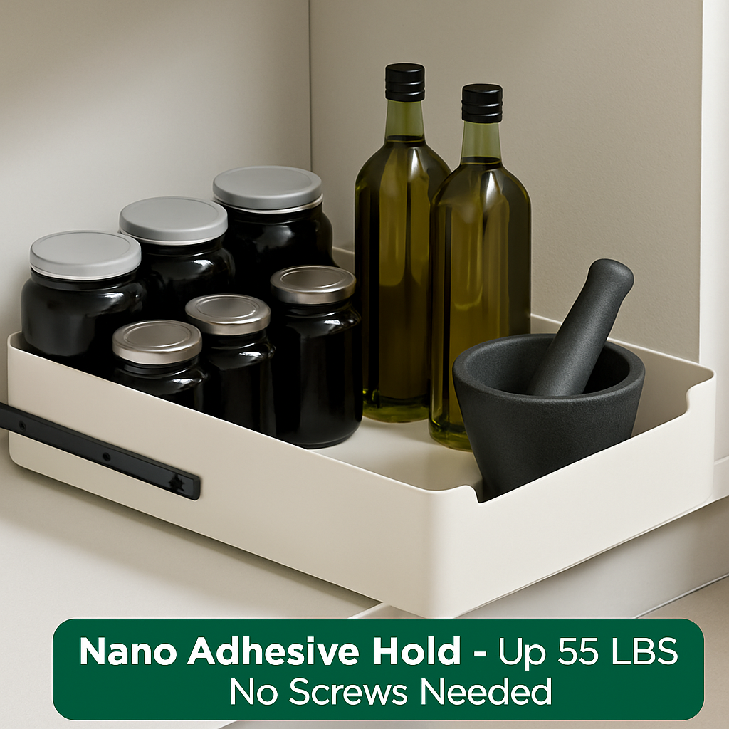 Pull Out Cabinet Organizers Sliding Shelf Spice Rack