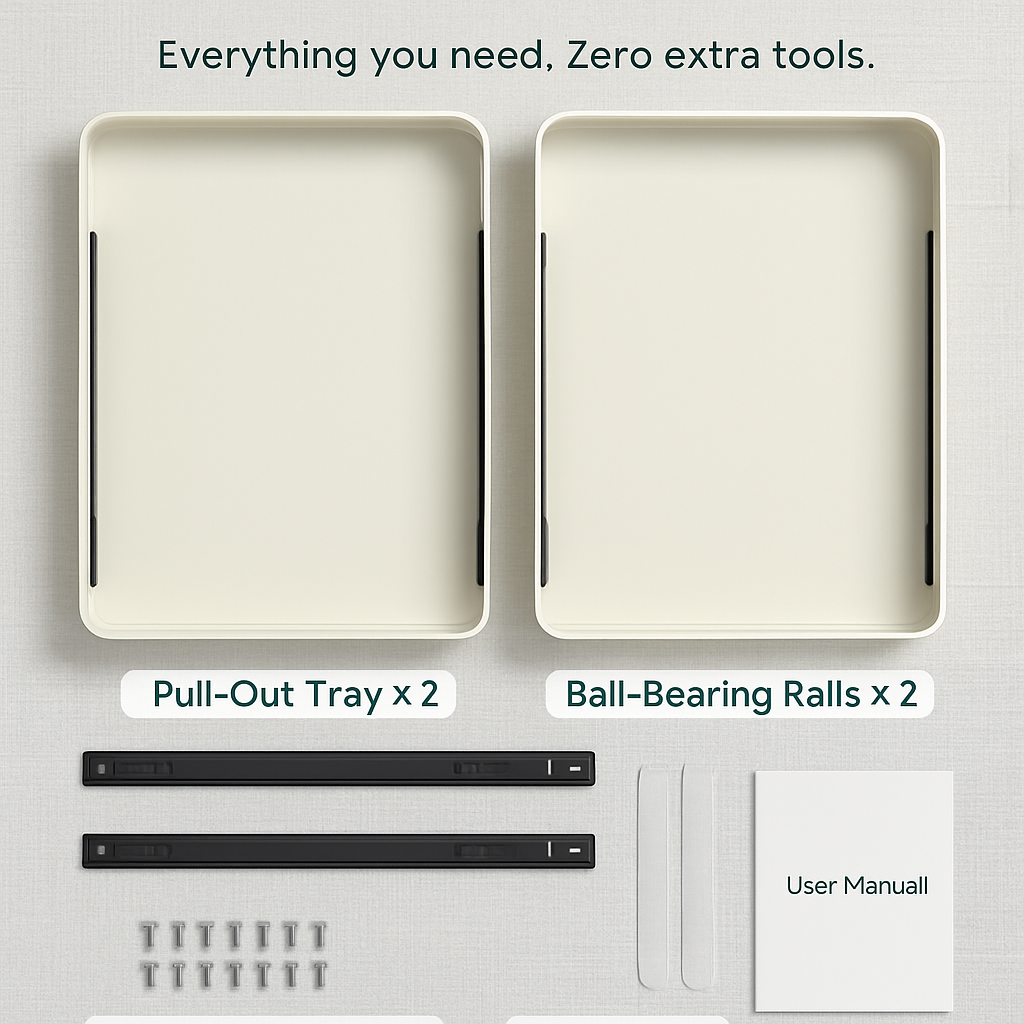 Pull Out Cabinet Organizers Sliding Shelf Spice Rack