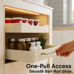 Pull Out Cabinet Organizers Sliding Shelf Spice Rack