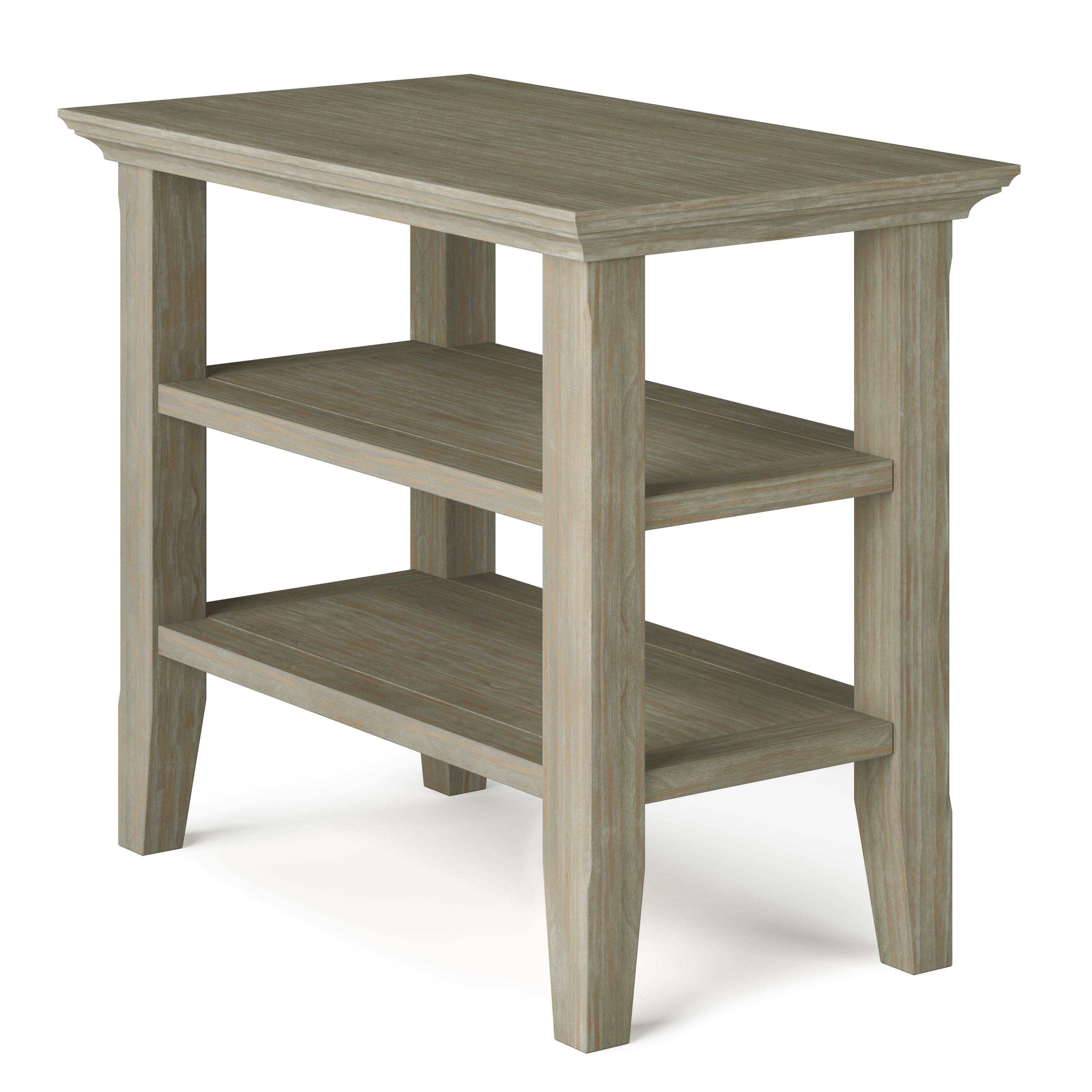 Acadian Solid Wood Narrow Side Table