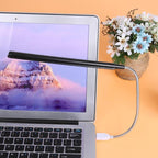 Mini USB Table Light 10 LEDS  USB Light Flexible Metal LED Table Lamp Super Bright Led Book Decorative Table Lamp Cute Study Lamps for Bedroom Décor