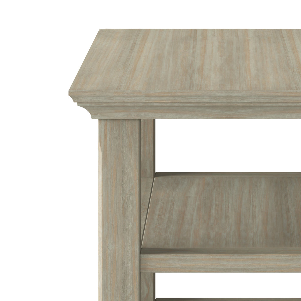 Acadian Solid Wood Narrow Side Table