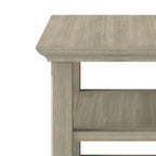 Acadian Solid Wood Narrow Side Table