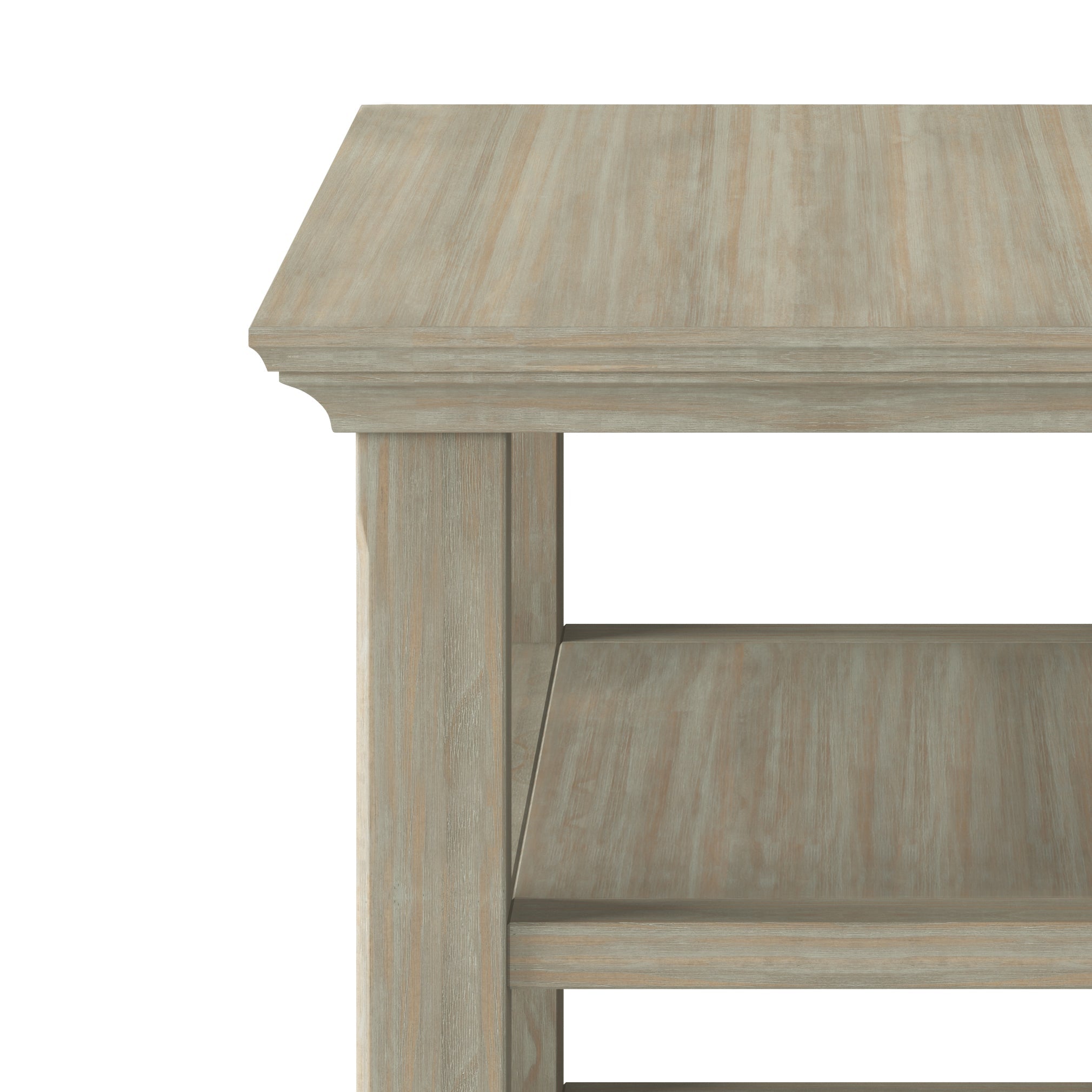 Acadian Solid Wood Narrow Side Table