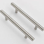 Stainless Steel Kitchen Door Cabinet T Bar Handle Pull Knob Door Pull Handle Stainless Door Handle Stainless Steel Hollow Bar Drawer Pulls Cupboard Knob For Kitchen Furniture