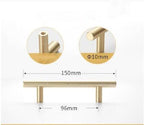 Stainless Steel Kitchen Door Cabinet T Bar Handle Pull Knob Door Pull Handle Stainless Door Handle Stainless Steel Hollow Bar Drawer Pulls Cupboard Knob For Kitchen Furniture