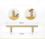 Stainless Steel Kitchen Door Cabinet T Bar Handle Pull Knob Door Pull Handle Stainless Door Handle Stainless Steel Hollow Bar Drawer Pulls Cupboard Knob For Kitchen Furniture