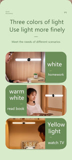 Table Lamp Table Clock USB Lamp Magnetic Led Desk Lamp Study Office Light Rechargeable Bedroom Bedside Children Lamp Decorative Table Lamp Cute Study Lamps for Bedroom Décor